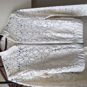 Zara Lace Bomber As Is Size XS